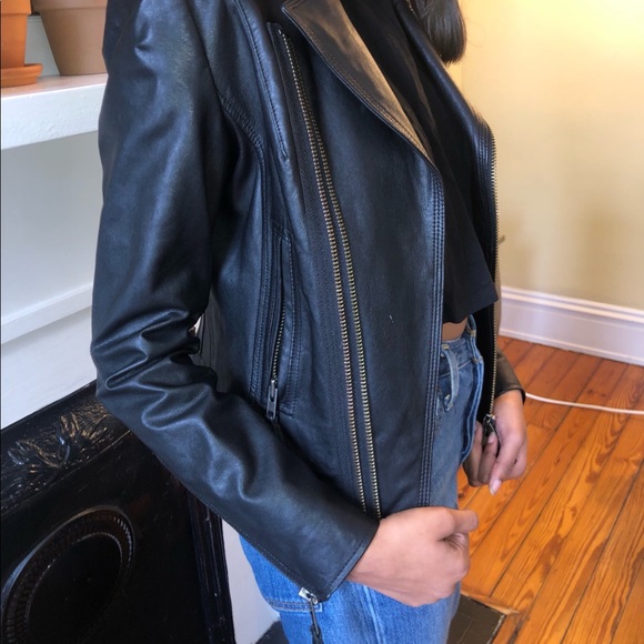 Joie Moto Leather Jacket - Picture 4 of 5